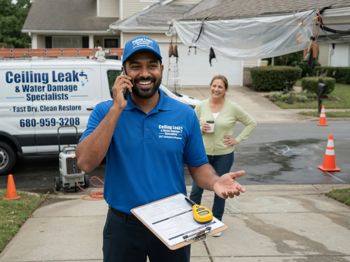 Ceiling Leak Cleanup Wana, WV FAQs
